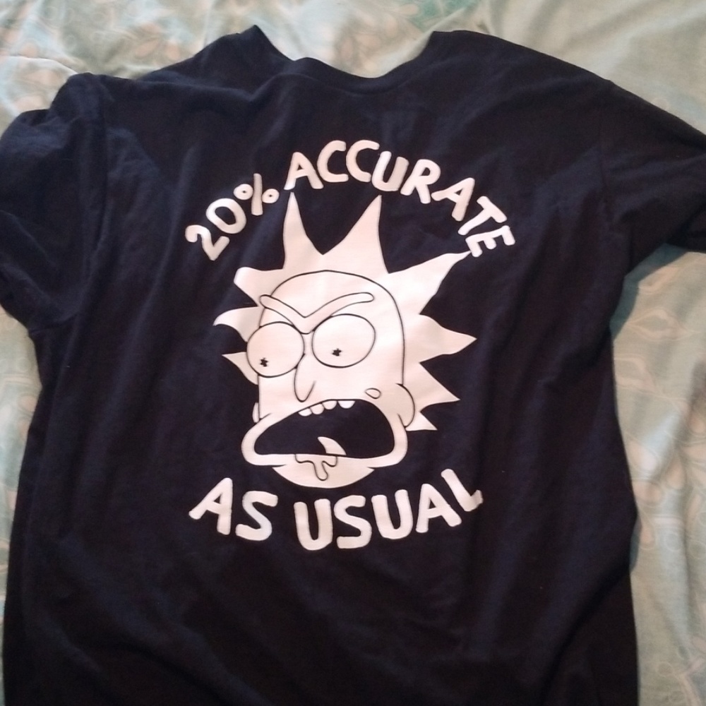 Rick and morty mens t shirt